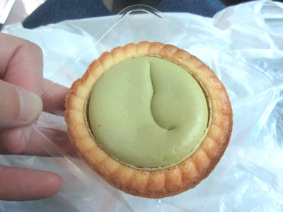 サークルKサンクスのシェリエドルチェ 抹茶の濃厚チーズタルト
