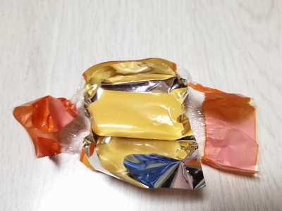 かぼちゃ飴（ホバッヨッ）