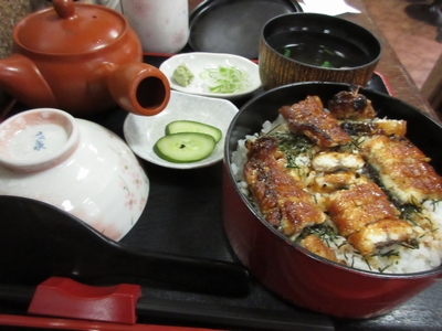 うな文中日ビル店 ひつまぶしランチ