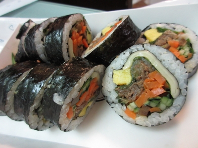 キムパッ・韓国のり巻き